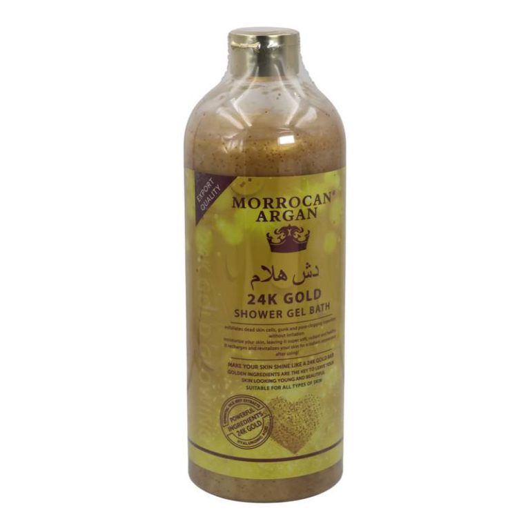 Morrocan Argan 24k Gold Shower Gel Bath