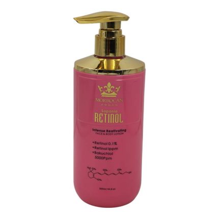 Moroccan Argan Saponia Retinol Intense Reativating Face & Body Lotion