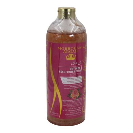Morrocan Argan Retinol & Rose Flower Petals Body Wash