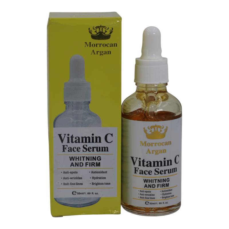 Morrocan Argan Vitamin C Face Serum Whitening and Firm - 50ml